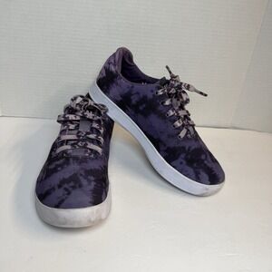 NOBULL Women's Trainers – Purple Tie Dye – Size W 8.5 (Men's 7)